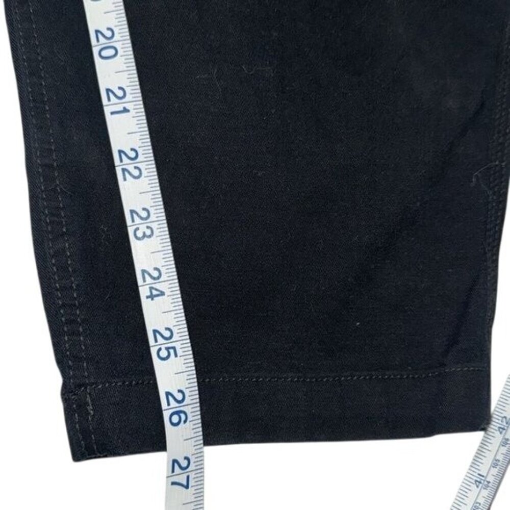 Terra & Sky Womens Black Drawstring Cotton Blend Pants 1X (16W-18W) Relaxed Fit - Picture 10 of 10
